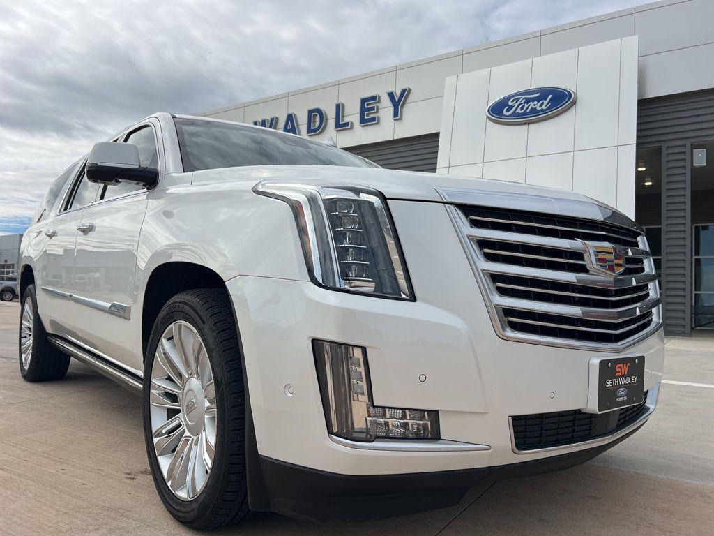 used 2017 Cadillac Escalade ESV car, priced at $28,988