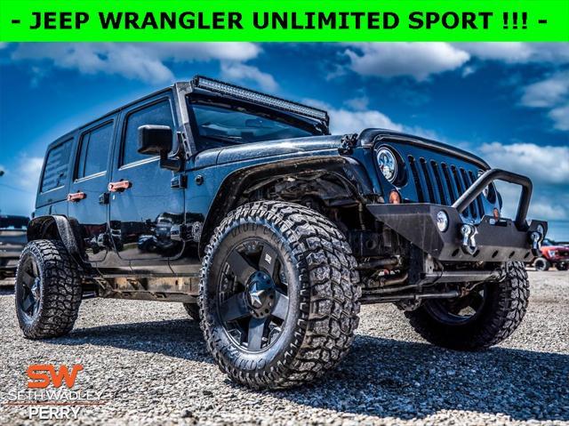 used 2012 Jeep Wrangler Unlimited car, priced at $14,987