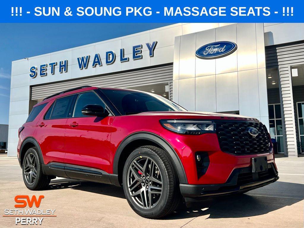 new 2025 Ford Explorer car, priced at $59,990