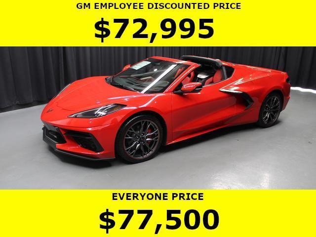 new 2024 Chevrolet Corvette car, priced at $77,500