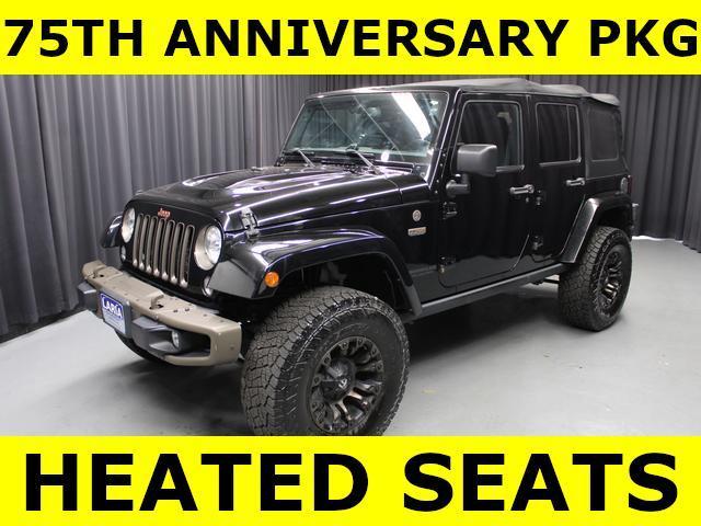 used 2016 Jeep Wrangler Unlimited car, priced at $19,550