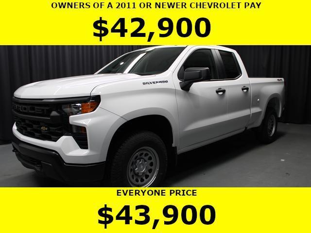 new 2025 Chevrolet Silverado 1500 car, priced at $43,900