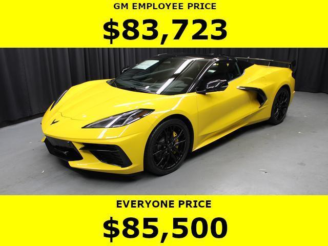 new 2025 Chevrolet Corvette car, priced at $85,500