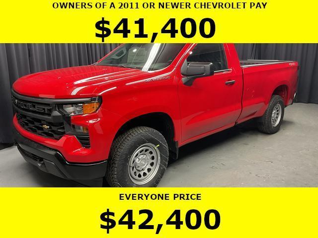 new 2025 Chevrolet Silverado 1500 car, priced at $42,400