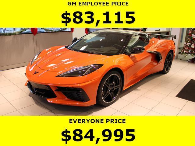 new 2025 Chevrolet Corvette car, priced at $84,995