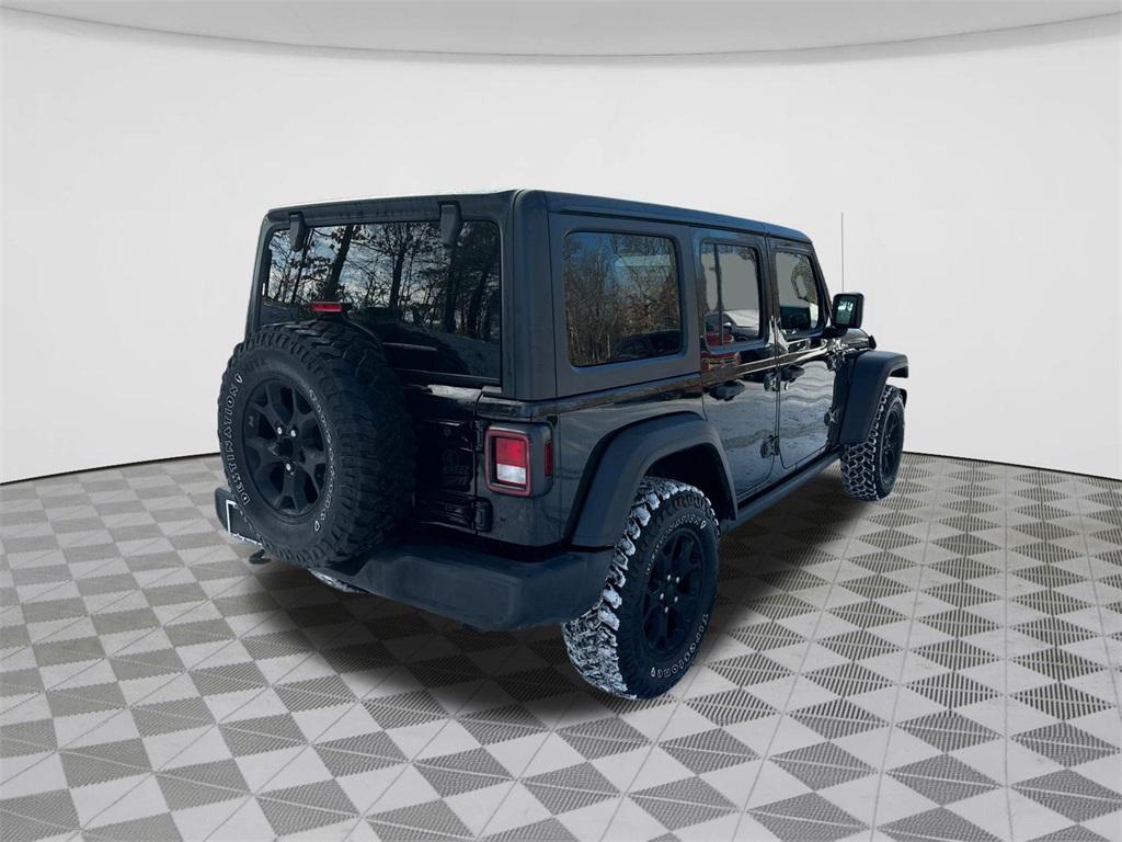 used 2021 Jeep Wrangler Unlimited car, priced at $31,998