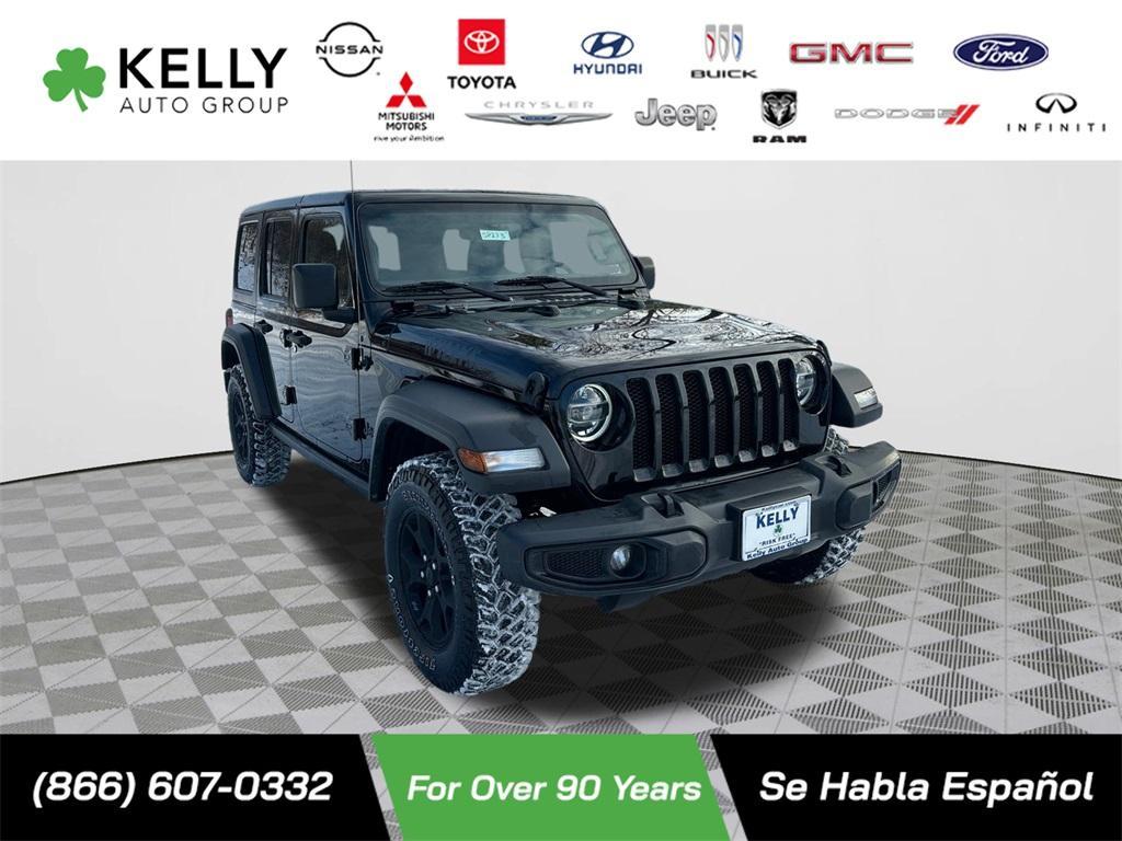 used 2021 Jeep Wrangler Unlimited car, priced at $31,998