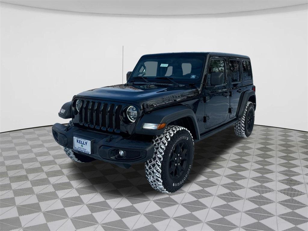 used 2021 Jeep Wrangler Unlimited car, priced at $31,998