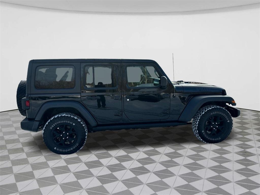 used 2021 Jeep Wrangler Unlimited car, priced at $31,998