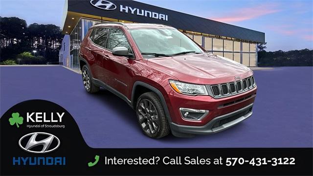 used 2021 Jeep Compass car, priced at $20,990