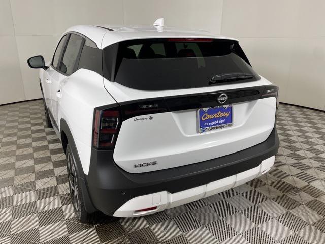 new 2025 Nissan Kicks car, priced at $26,100