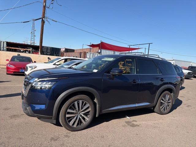 used 2022 Nissan Pathfinder car, priced at $34,000