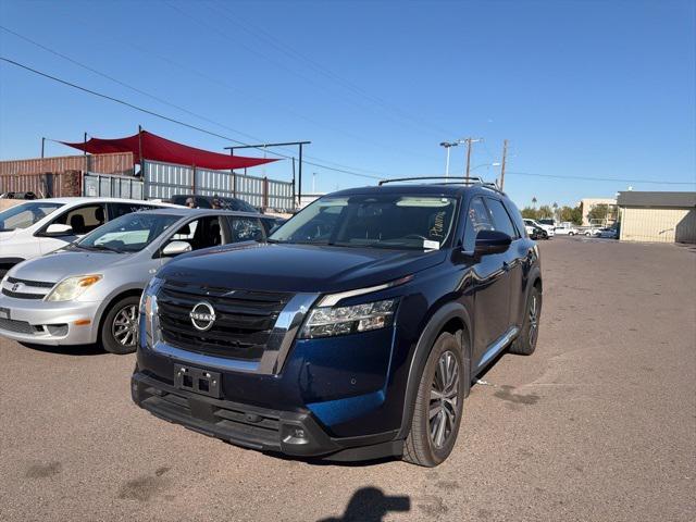 used 2022 Nissan Pathfinder car, priced at $34,000