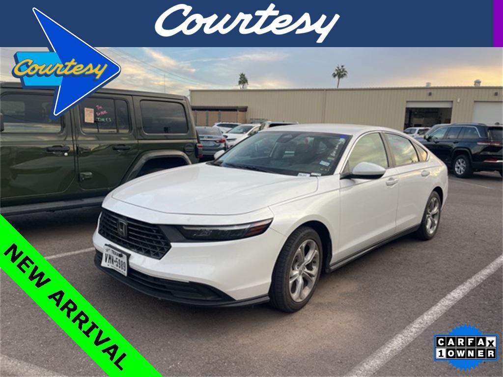 used 2023 Honda Accord car, priced at $24,000