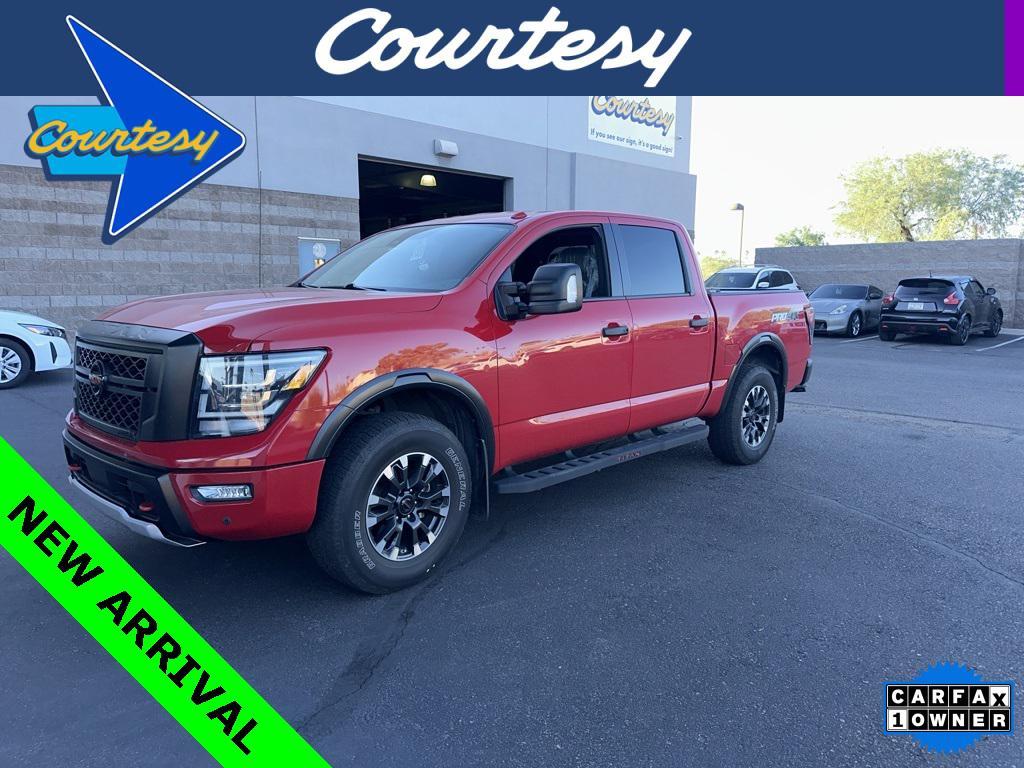 used 2021 Nissan Titan car, priced at $37,500