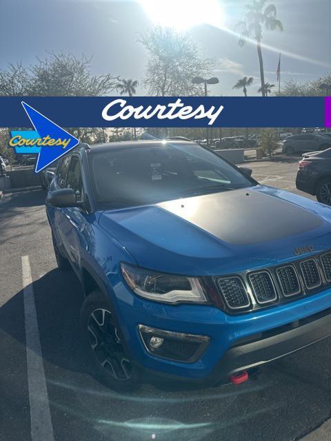 used 2020 Jeep Compass car, priced at $21,500