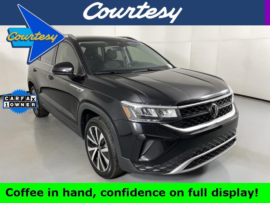 used 2024 Volkswagen Taos car, priced at $18,750