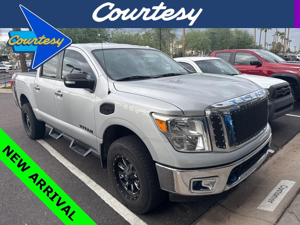 used 2017 Nissan Titan car, priced at $23,500