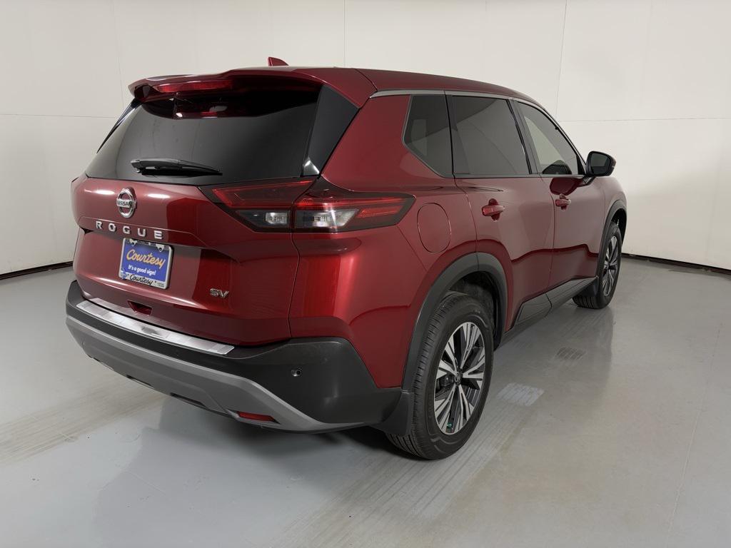 used 2021 Nissan Rogue car, priced at $20,000