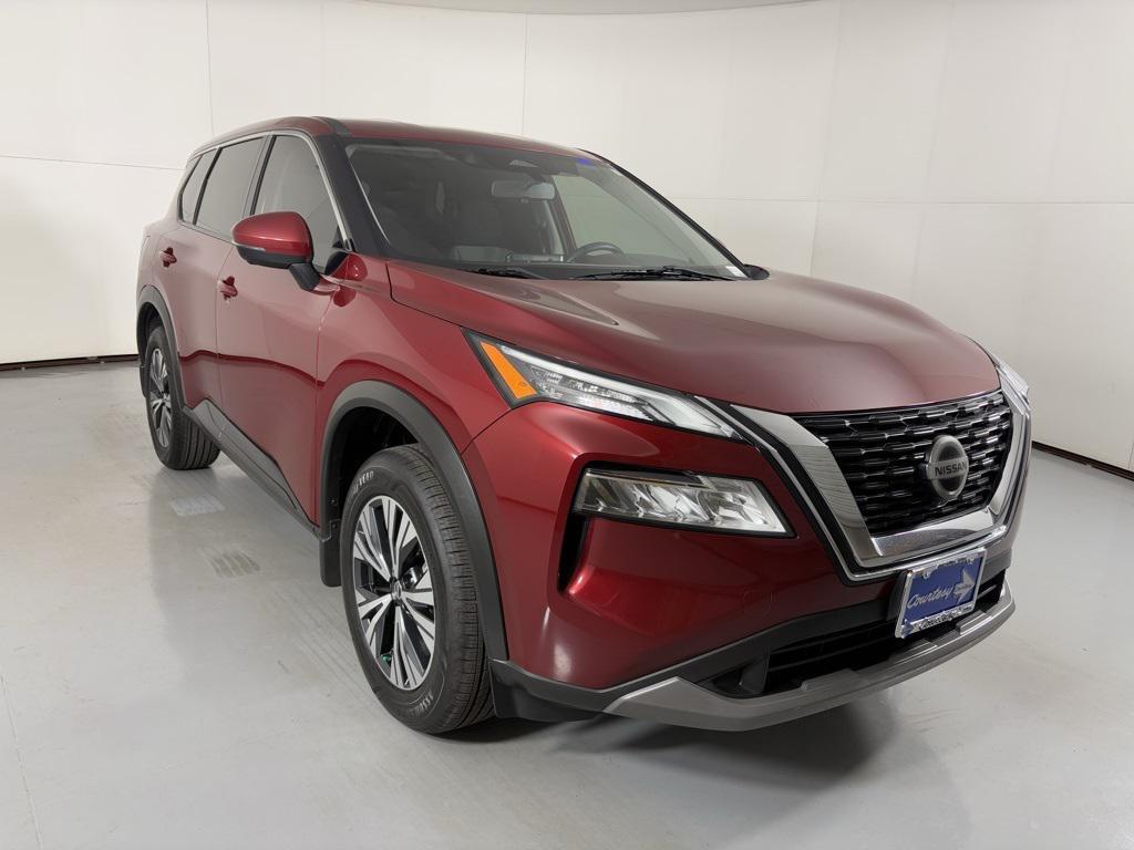used 2021 Nissan Rogue car, priced at $20,000