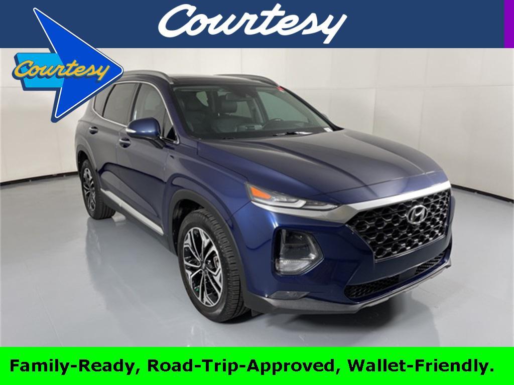 used 2019 Hyundai Santa Fe car, priced at $17,500
