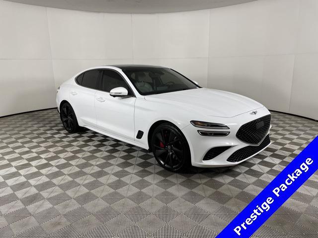 used 2022 Genesis G70 car, priced at $35,000