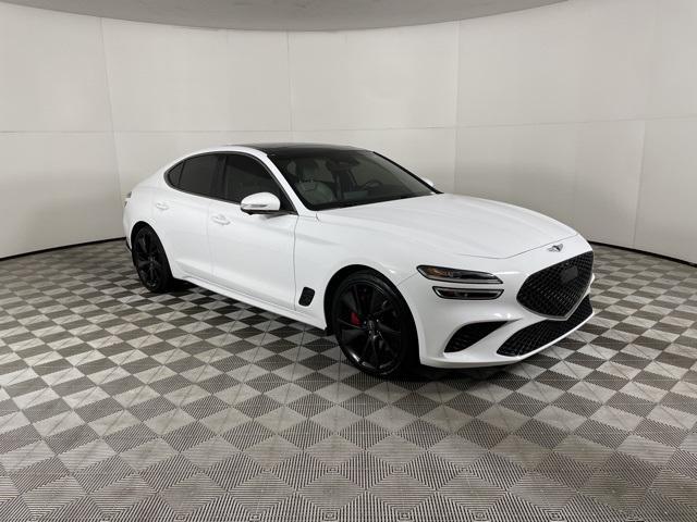 used 2022 Genesis G70 car, priced at $35,000