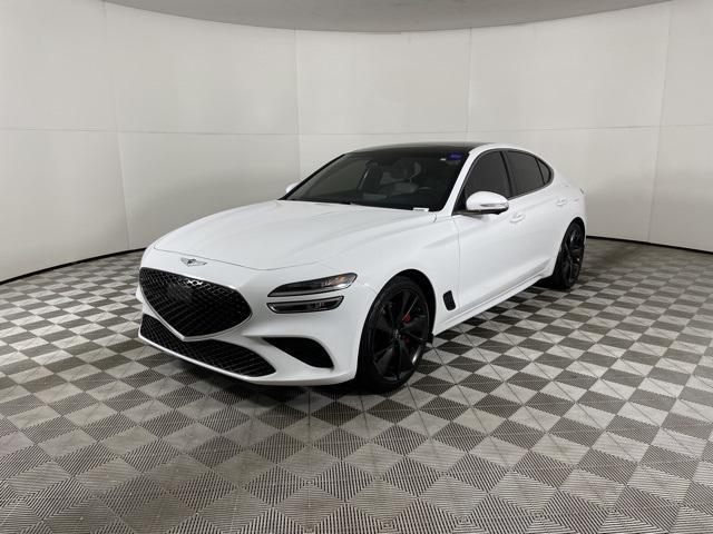 used 2022 Genesis G70 car, priced at $35,000