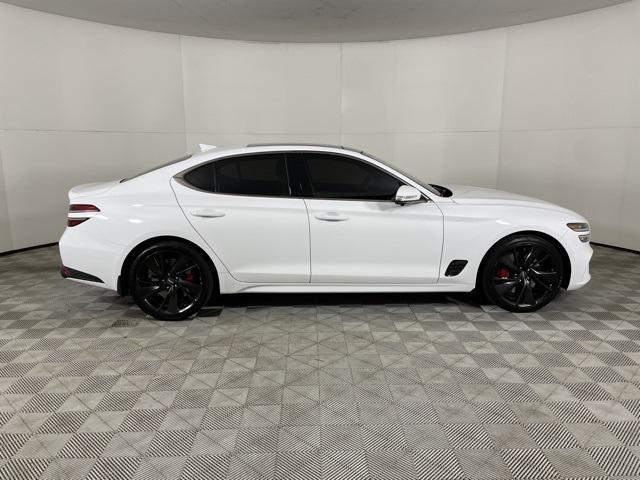 used 2022 Genesis G70 car, priced at $35,000