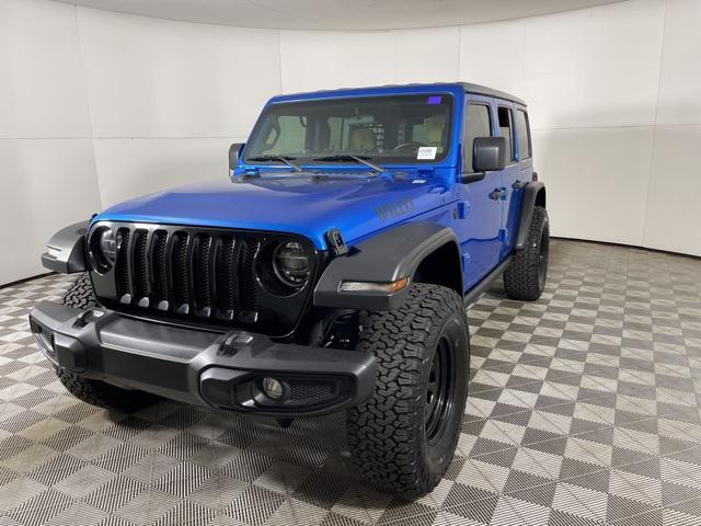 used 2022 Jeep Wrangler car, priced at $32,500