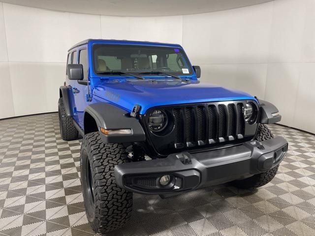 used 2022 Jeep Wrangler car, priced at $32,500