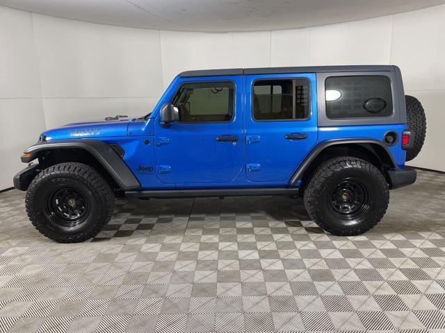 used 2022 Jeep Wrangler car, priced at $32,500