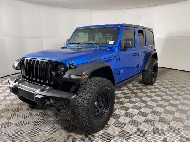 used 2022 Jeep Wrangler car, priced at $32,500