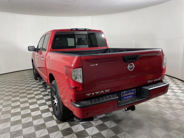 used 2021 Nissan Titan car, priced at $32,250