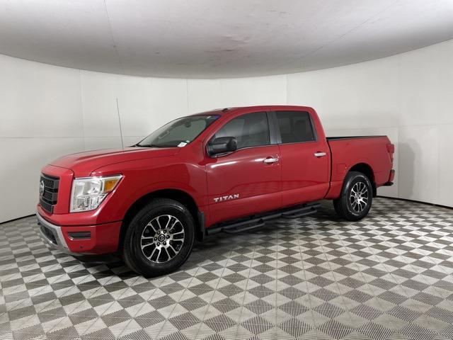 used 2021 Nissan Titan car, priced at $32,250