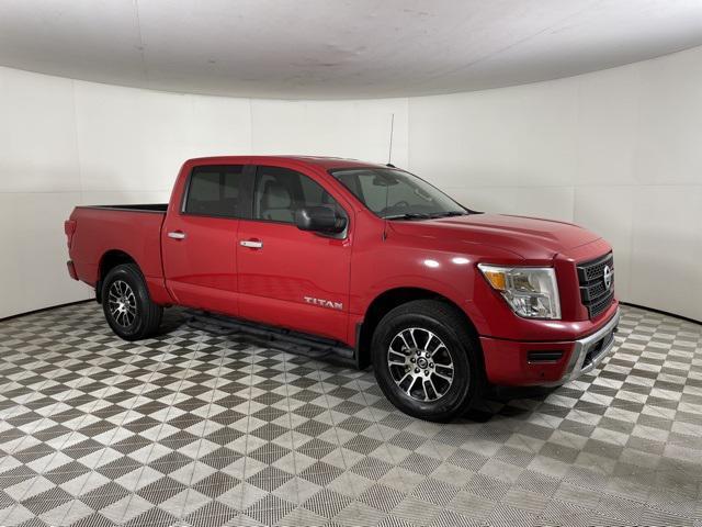 used 2021 Nissan Titan car, priced at $32,250