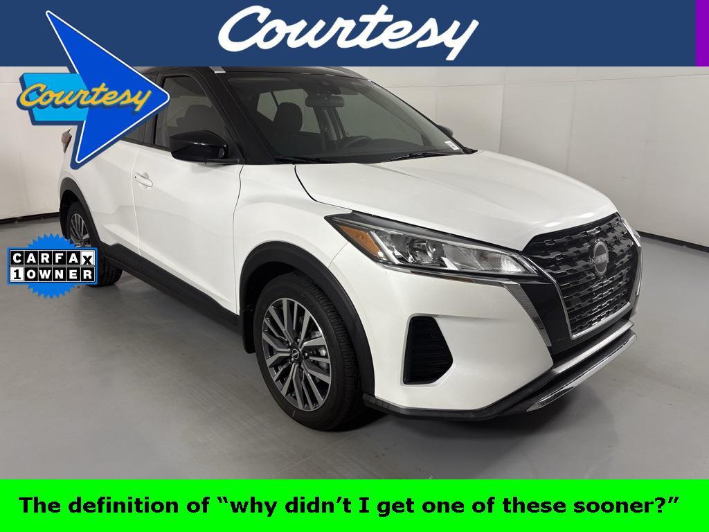 used 2024 Nissan Kicks car, priced at $18,000