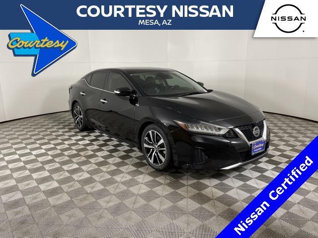 used 2021 Nissan Maxima car, priced at $23,000