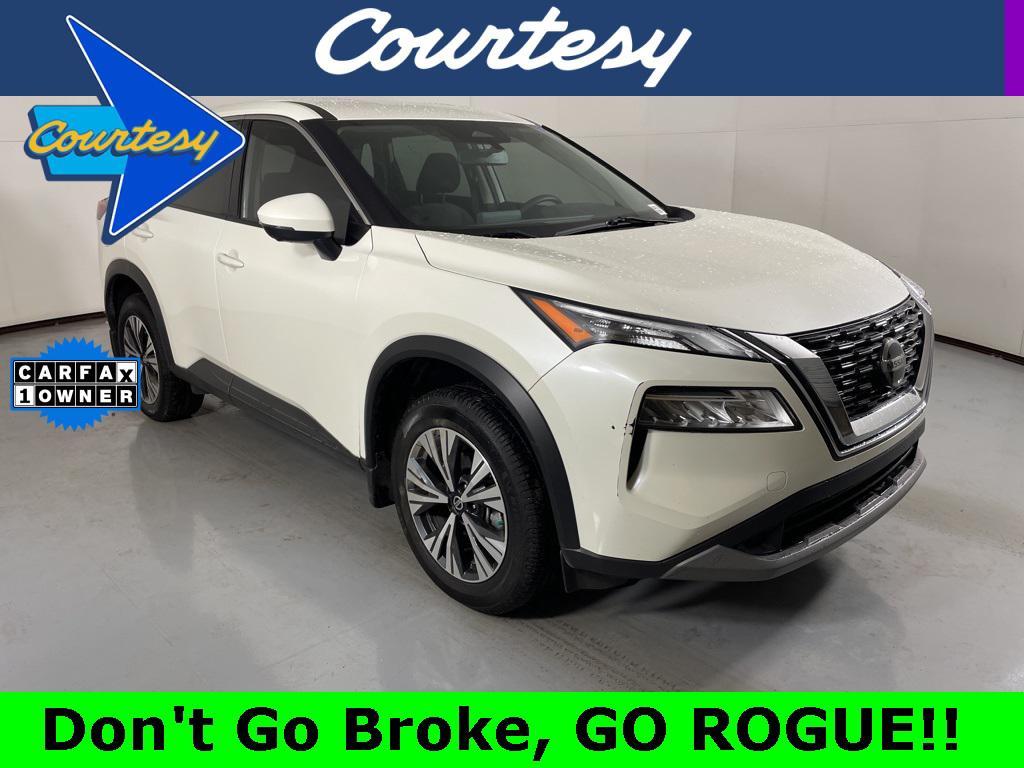 used 2021 Nissan Rogue car, priced at $18,500