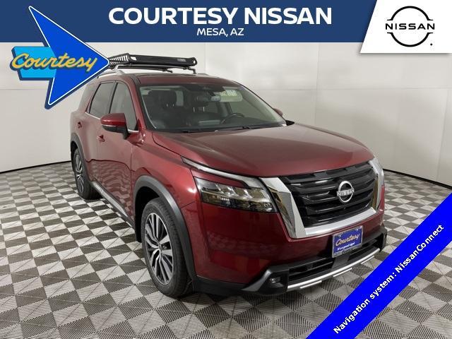 used 2022 Nissan Pathfinder car, priced at $37,700