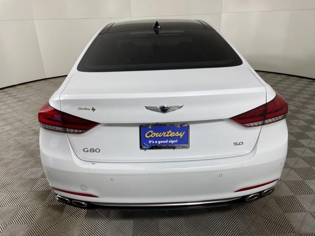 used 2019 Genesis G80 car, priced at $27,500