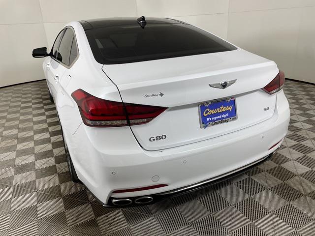 used 2019 Genesis G80 car, priced at $27,500