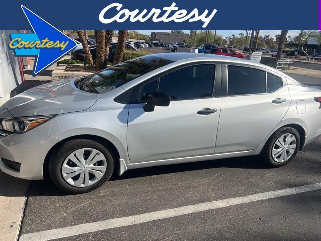 used 2024 Nissan Versa car, priced at $19,500