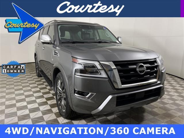 used 2022 Nissan Armada car, priced at $38,500