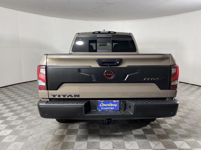 new 2024 Nissan Titan car, priced at $51,190