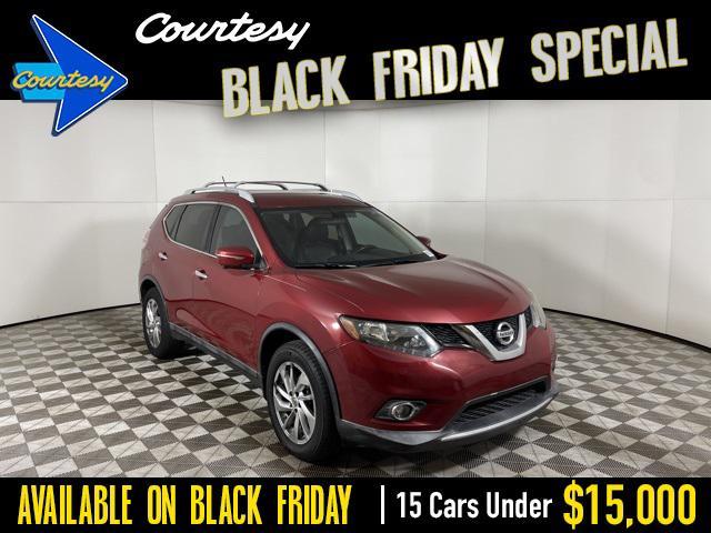 used 2015 Nissan Rogue car, priced at $10,500