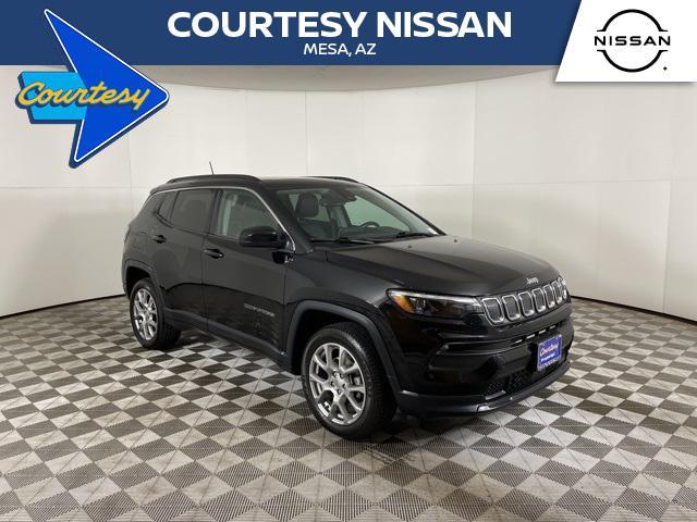 used 2022 Jeep Compass car, priced at $21,000