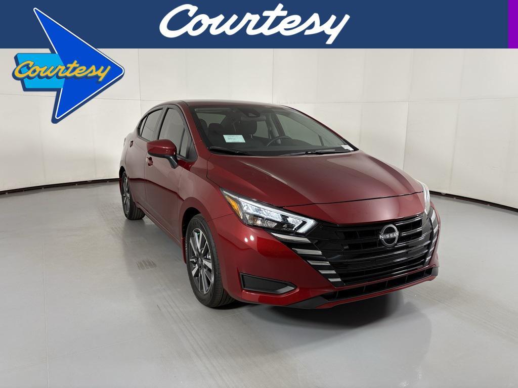 new 2025 Nissan Versa car, priced at $18,843