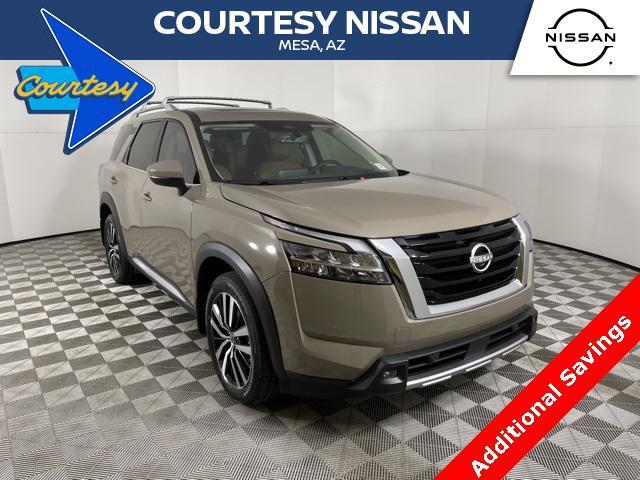 new 2024 Nissan Pathfinder car, priced at $47,350