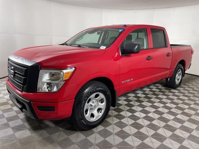 used 2021 Nissan Titan car, priced at $23,229